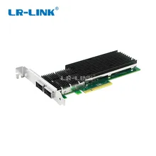 LR LINK 9902BF 2QSFP + 40 Gb NIC PCI Express Netzwerk Karte Faser PCI e Optische Dual Port Server Adapter Kompatibel Intel XL710 QDA2