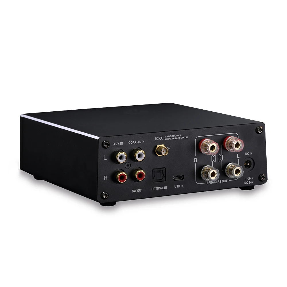 Digital de Áudio a4 de Alta Sabaj Fidelidade Classe Amplificador Estéreo Amp Dps Tecnologia Bluetooth 4.2 Saída 80wx2 Suporte Apt-x Coaxial Óptico d - Image 3