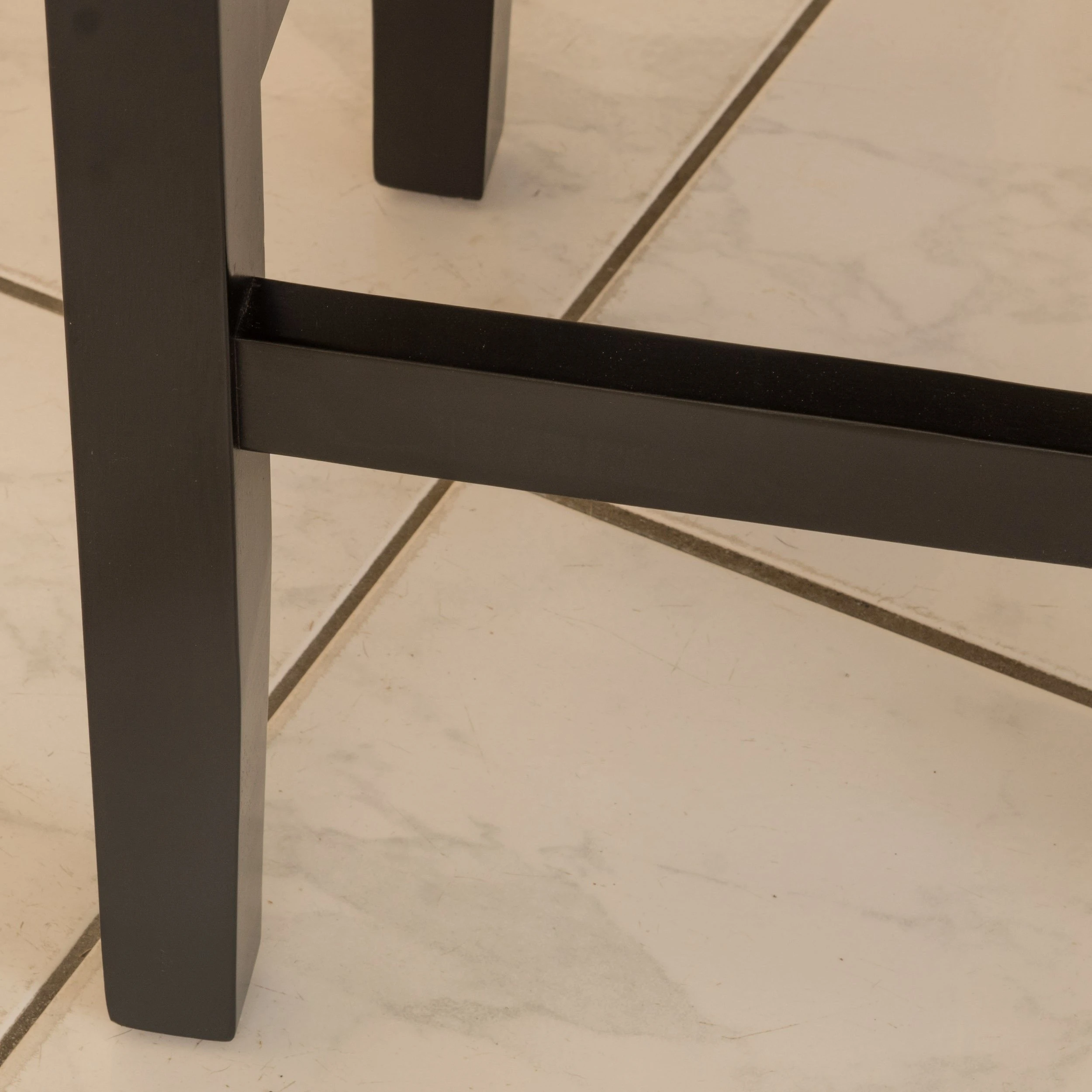 Ralph Off-White Leather Backless 26-Inch Counter Stool (Set of 2) (3)