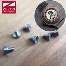 6 шт./набор сталь 2,5 мм H винт для Hublot HUB Big Bang 44 мм чехол для часов задняя крышка, Часы Запасные части инструменты