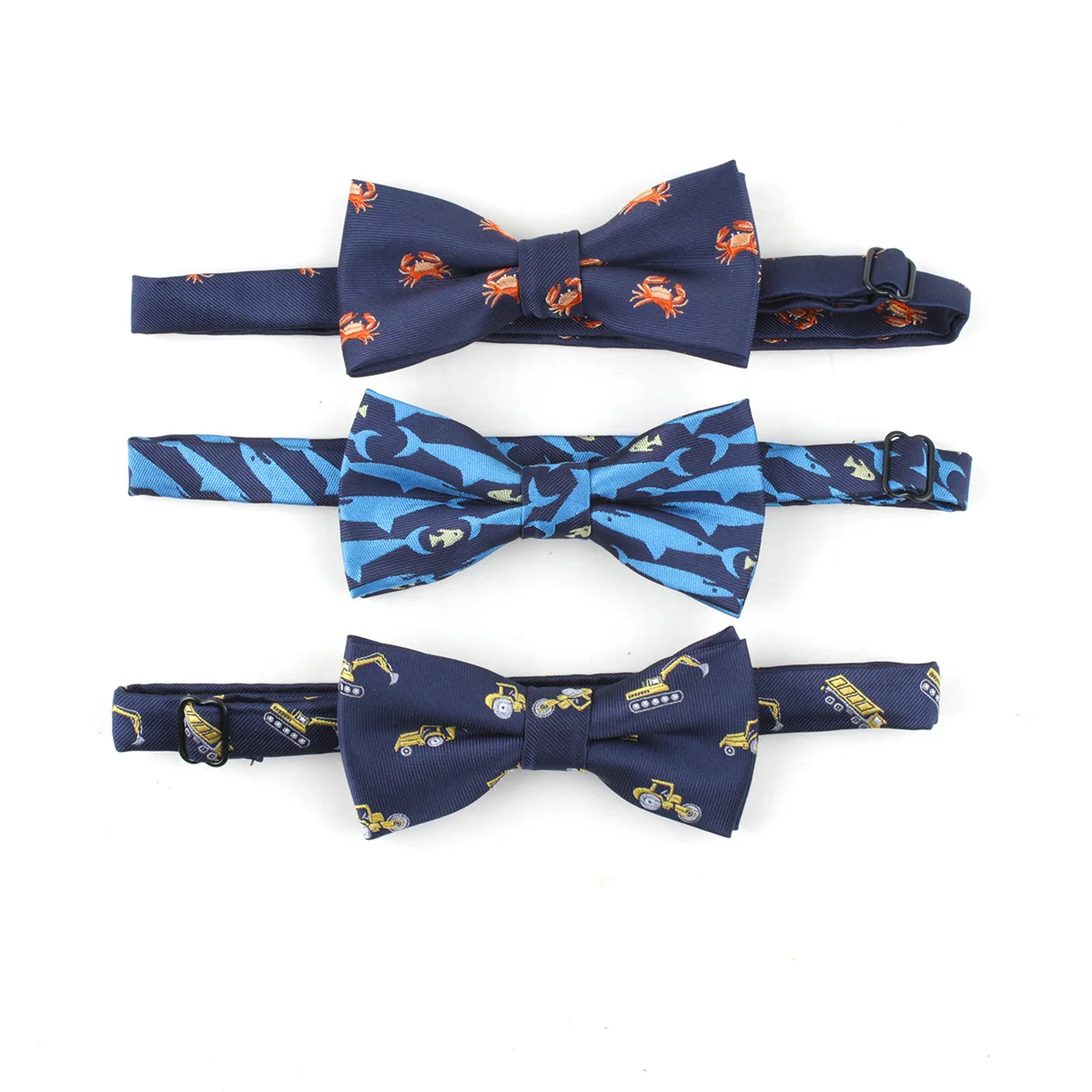 

2018 New Bowtie Animal Pattern Fish Anchor Bow Ties for Men Women Accessories