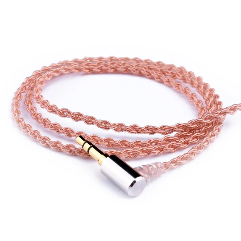 

High Quality Copper Core Upgrade MMCX Cable and 0.78 2pin or Weston W4R U16 UE18 3.5mm For Shure SE215 Headset SE535 Earphone