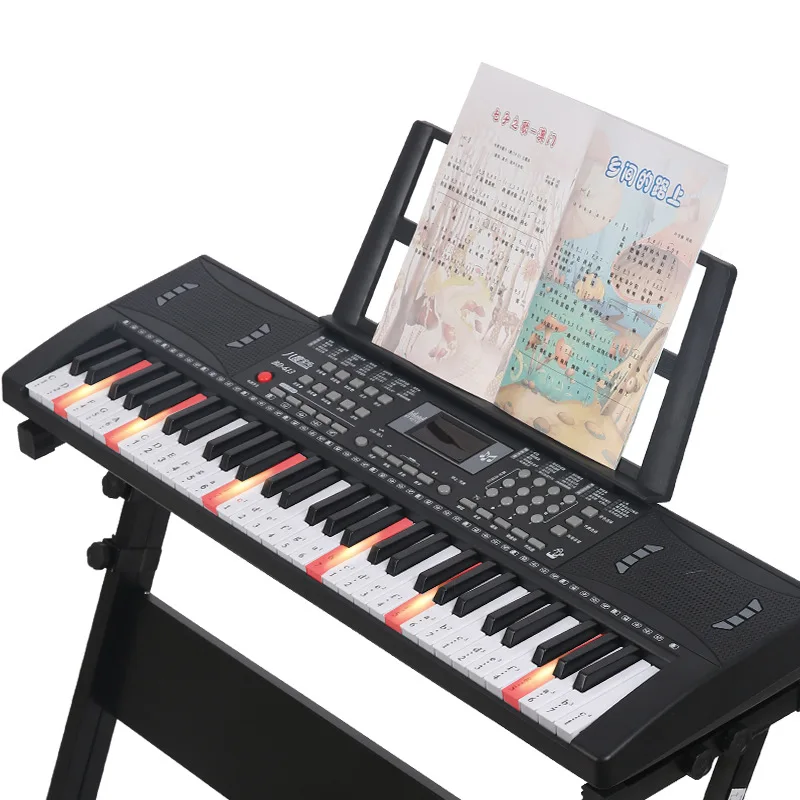 Детская клавиатура octave 61 key 84 см, музыкальная игрушка, пианино, BD-613