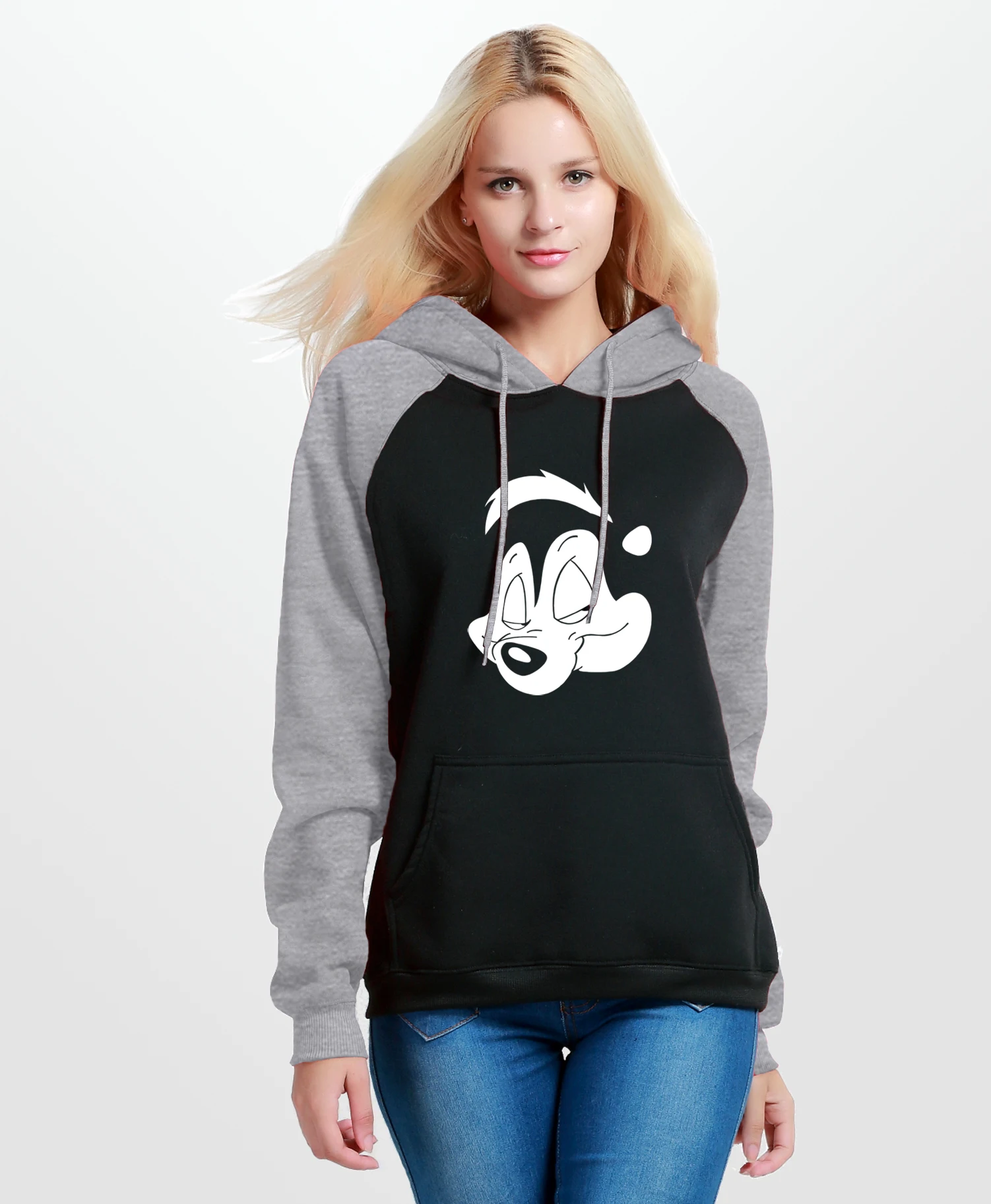 

harajuku fitness pullovers brand tracksuit new novelty femme fleece punk hoodies 2019 Cartoon kawaii raglan hoodies Women
