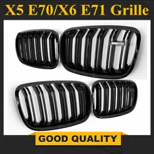 Передняя решетка для BMW X5 Series E70 E71 модель X6 SUV M Sport XDrive 2008 2014 1