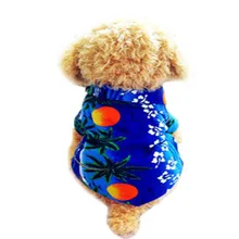 New Pet Supplies Pet Clothes Dog Clothes Beach Hawaiian Shirts Best Price