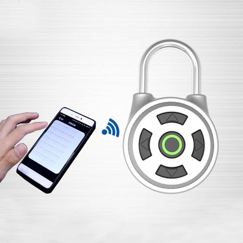 Смарт Bluetooth замок без ключа водонепроницаемый APP Кнопка Противоугонный пароль