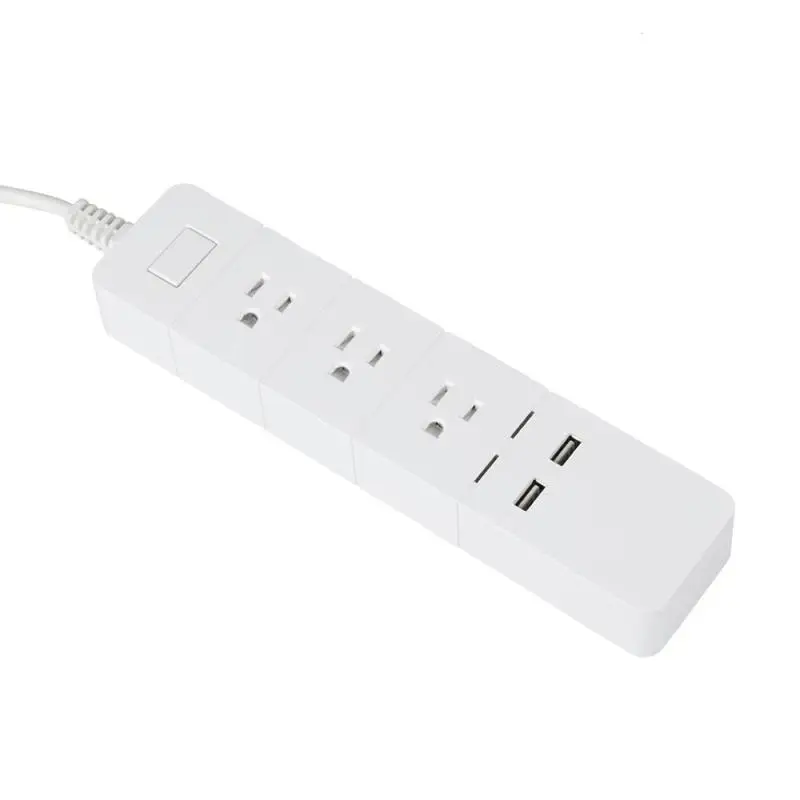 

US Smart Home Power Strip 3 Ports 3 USB Fast Charging 5 Jacks Extension Socket Plug WiFi Mijia APP Remote
