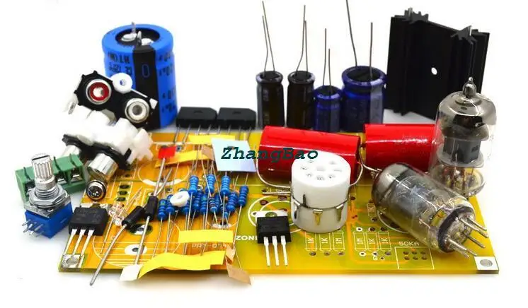 PRT 01A 6J1 лампового усилителя DIY kit предусилитель стерео вакуумных трубок Запчасти