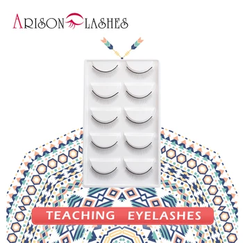 

50 pairs/lot Training Lashes Tools Kit for Eyelash Extension Teaching