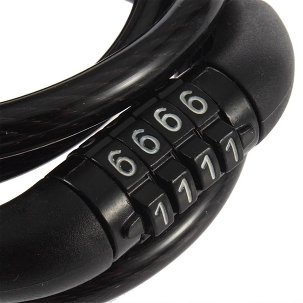 FM/_ CO/_ AU/_ CG/_ Durable Resettable Mountain Bike Lock 4 Digit Combination Passwo