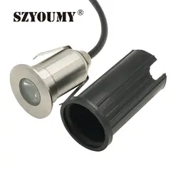 SZYOUMY Новейшие 1 W 3 W IP67 AC85-265V встроенное освещение наружная Светодиодная лампа Spot этаж Сад Двор светодиодный подземный свет