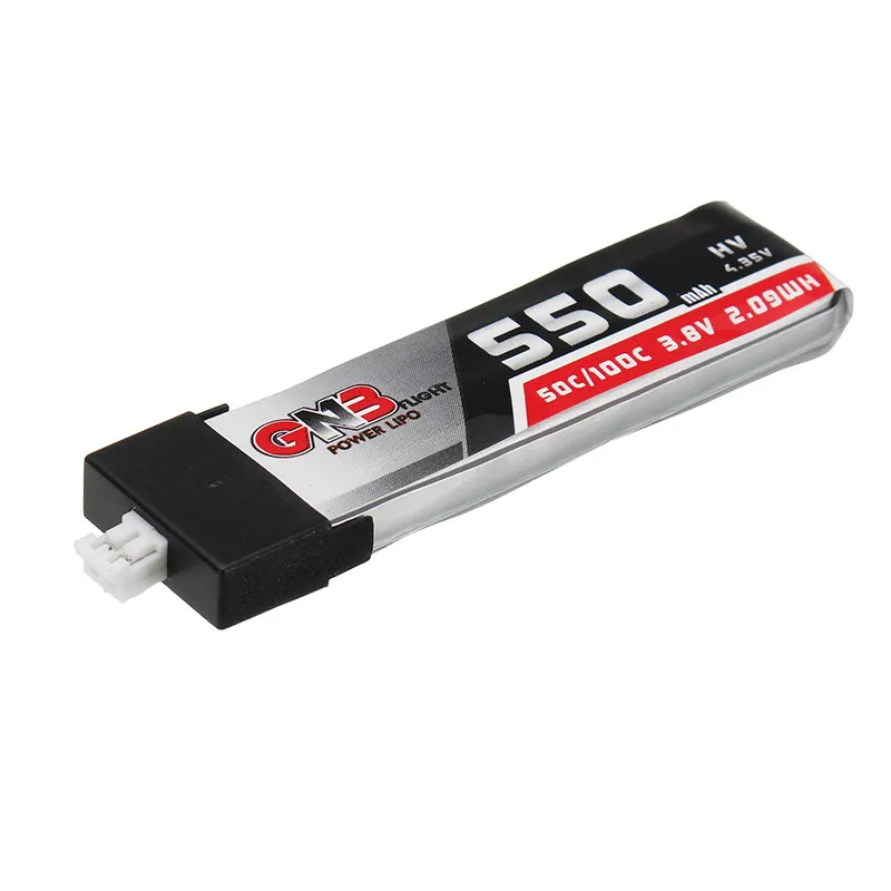 5 шт. Gaoneng 550mAh 1S 50C/100C 4,35 V HV Lipo батарея PH2.0 разъем для Tinyhawk TINY8X TINY7 B06 Beta75 URUAV индуктрикс FPV Дрон