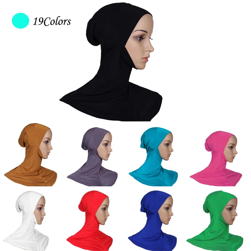 Под шарфом, шапка, шапка, полный шейный платок, внутренняя мусульманская хлопковая хиджаб, шапка, мусульманская голова, одежда, шапка, шарф, шарфы, тюрбан шаль