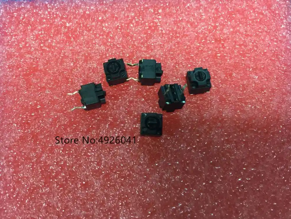 個マウスマイクロタッチタクトスイッチ Evqp0d07k 黒点 Ie4 0 サンダーボルト 6 6 7 45 ミリメートル スイッチ Aliexpress