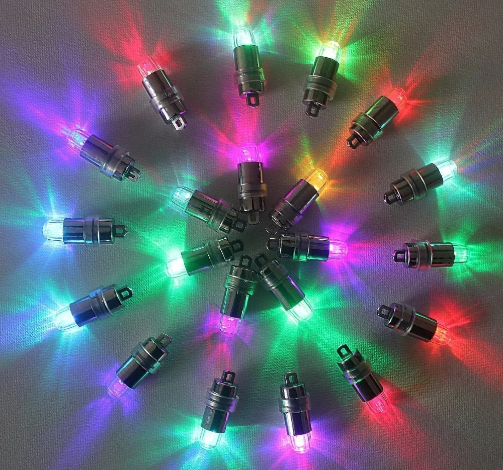 

Garden Decorative LightingLED Balloon Light (20pc/lot) Submersible Spotlight LED Balloon Light Mini Party Pub Lamp With Battery