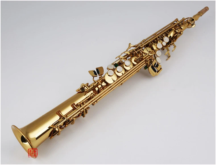 Germany Keilwerth ST90 Soprano Straight Tube Saxophone Brass Gold