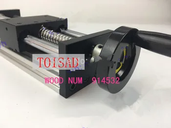 

GGP 400mm Effective Stroke Travel Length 12mm Linear Guide Rail 1204 Ball Screw Linear Rail CNC+Manual hand platform