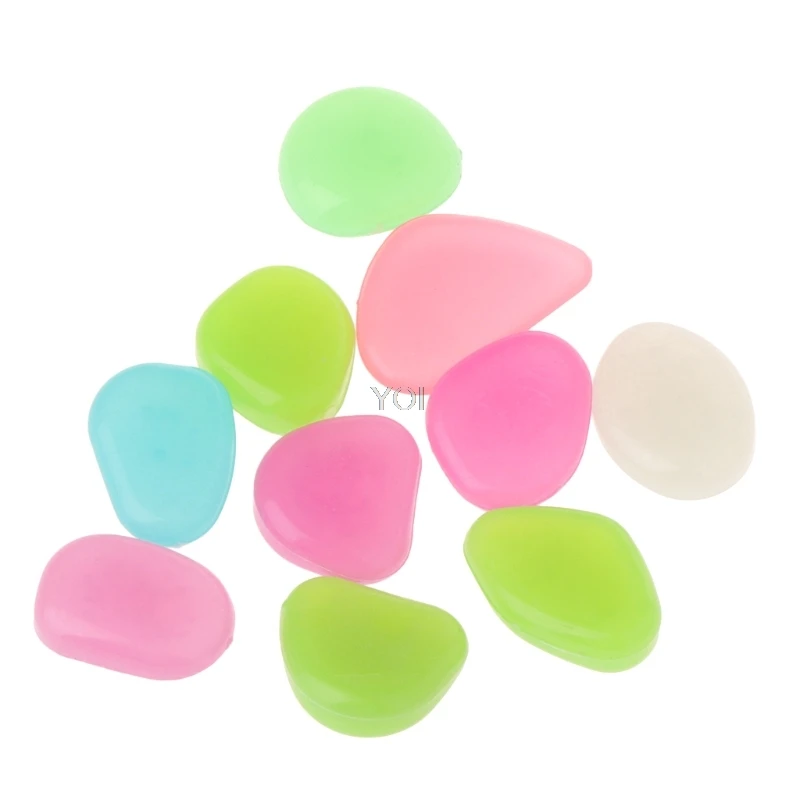 

10pcs Fish Tank Artificial Stone Luminous Decoration For Aquarium Ornament Resin