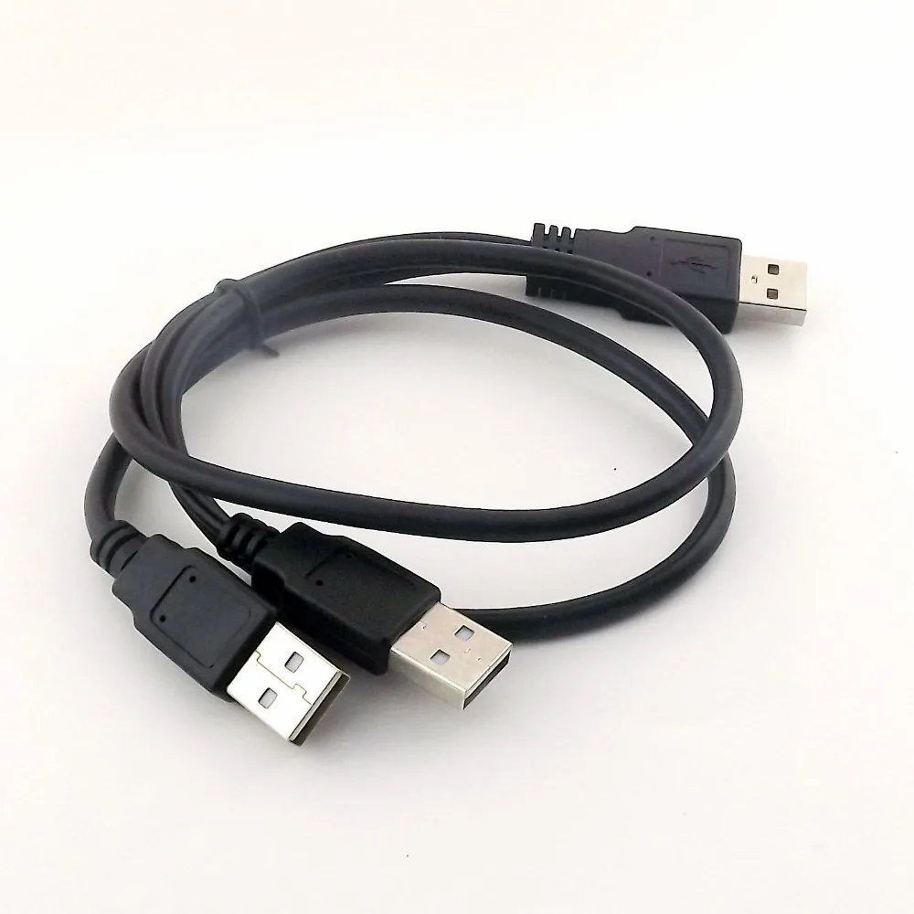 1x USB 2 0 A штекер к двойному для зарядки данных y-разветвитель удлинитель Кабель 15 + 65