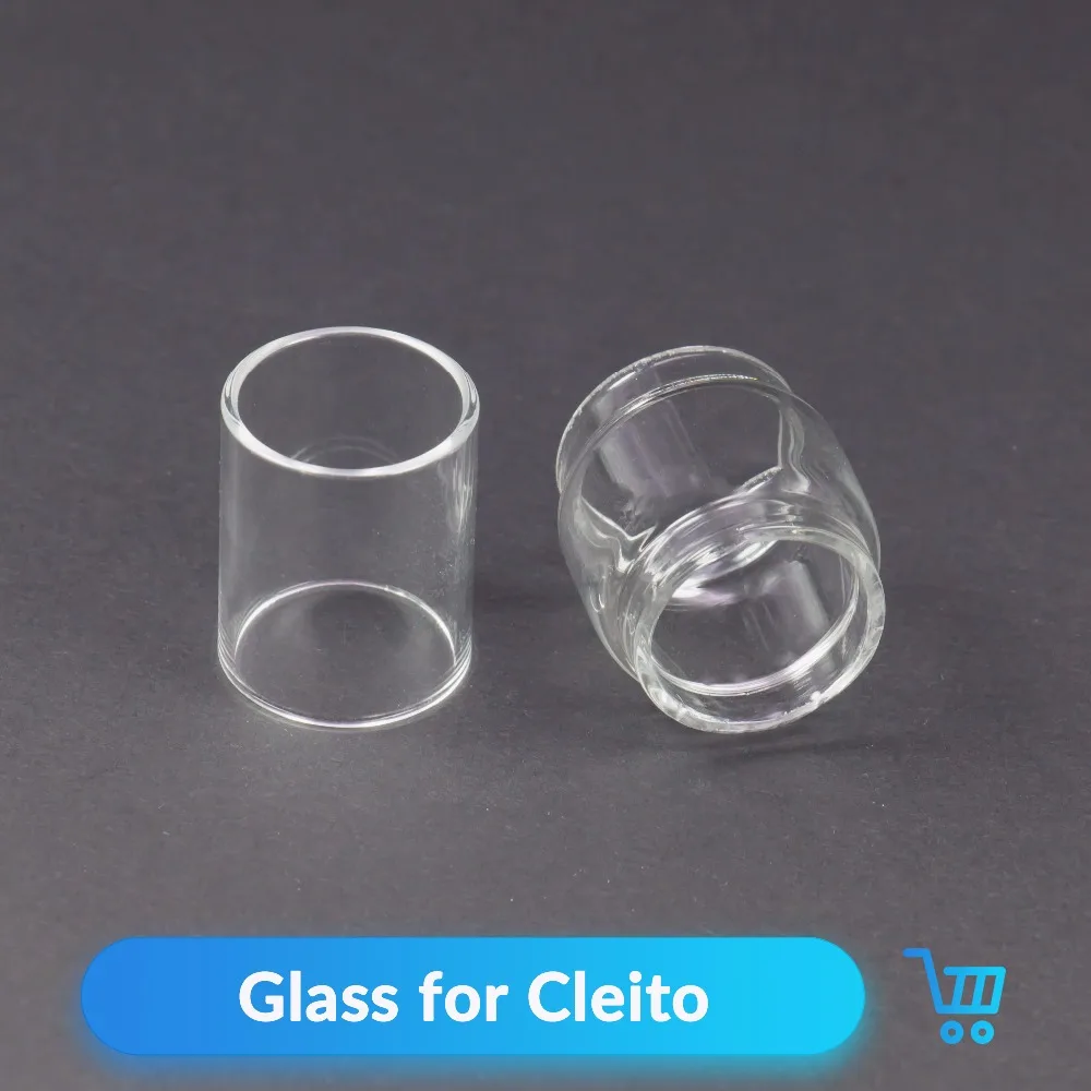 Volcanee 2 шт. Запасное стекло для Cleito RTA Tank атомайзер электронные сигареты аксессуары