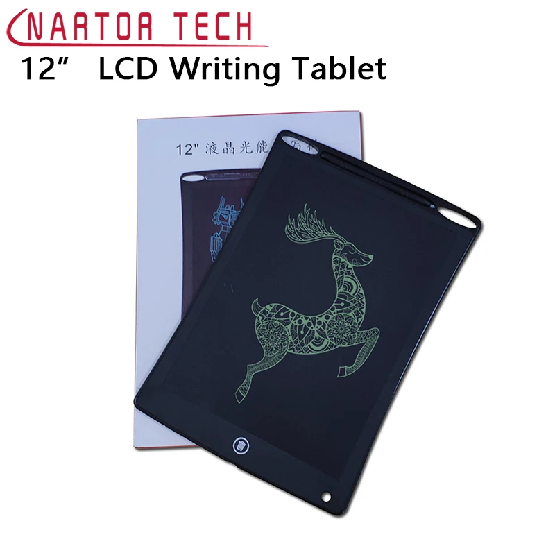 

Nartor 12 INCH LCD Writing Tablet Handwriting Pads Kids Magnetic Writing board Digital Drawing Tablet with Pen for Children Gift