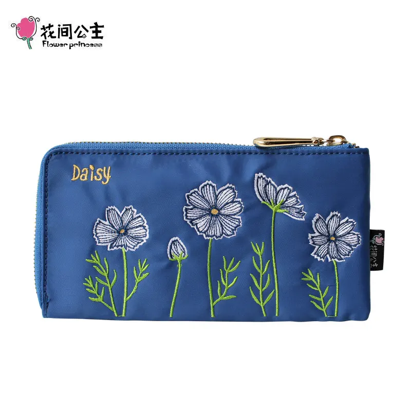 

Flower Princess Luxury Brand Women Wallet Ladies Coin Card Holder Purse Money Bag Women Long Clutch Wallet Women Wallets Purses