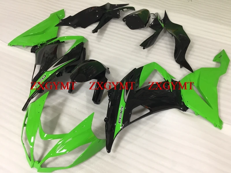 

Fairing for Ninja Zx-6r 2013 - 2016 Bodywork for Kawasaki Zx6r 2013 Green Black Fairings Ninja Zx-6r 13 14