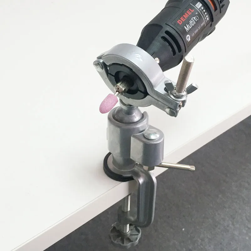 Dremel Rotary Tools Table Vice Holder Mini Vice Vise Alloy Aluminium Bench Table Clamp for dremel Drill tools