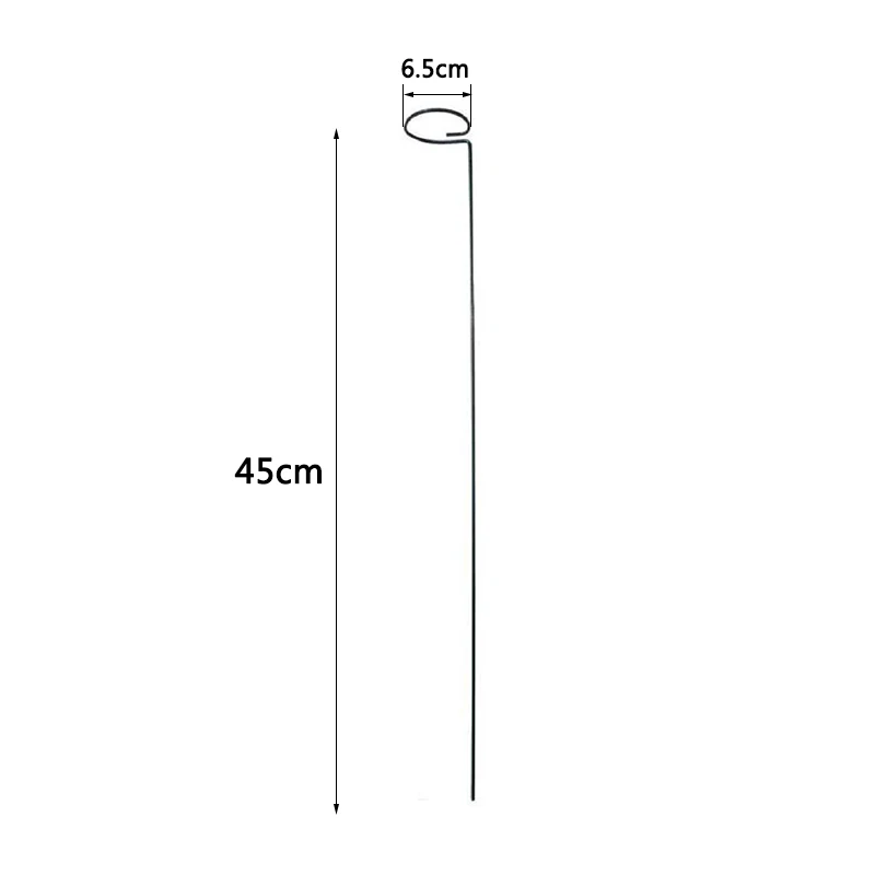 Круглая форма растительного стволов опорное кольцо с клеткой садовая железная растительная граница поддерживающий провод обруч в горшке стент металлическое растение стойка для накладных ногтей