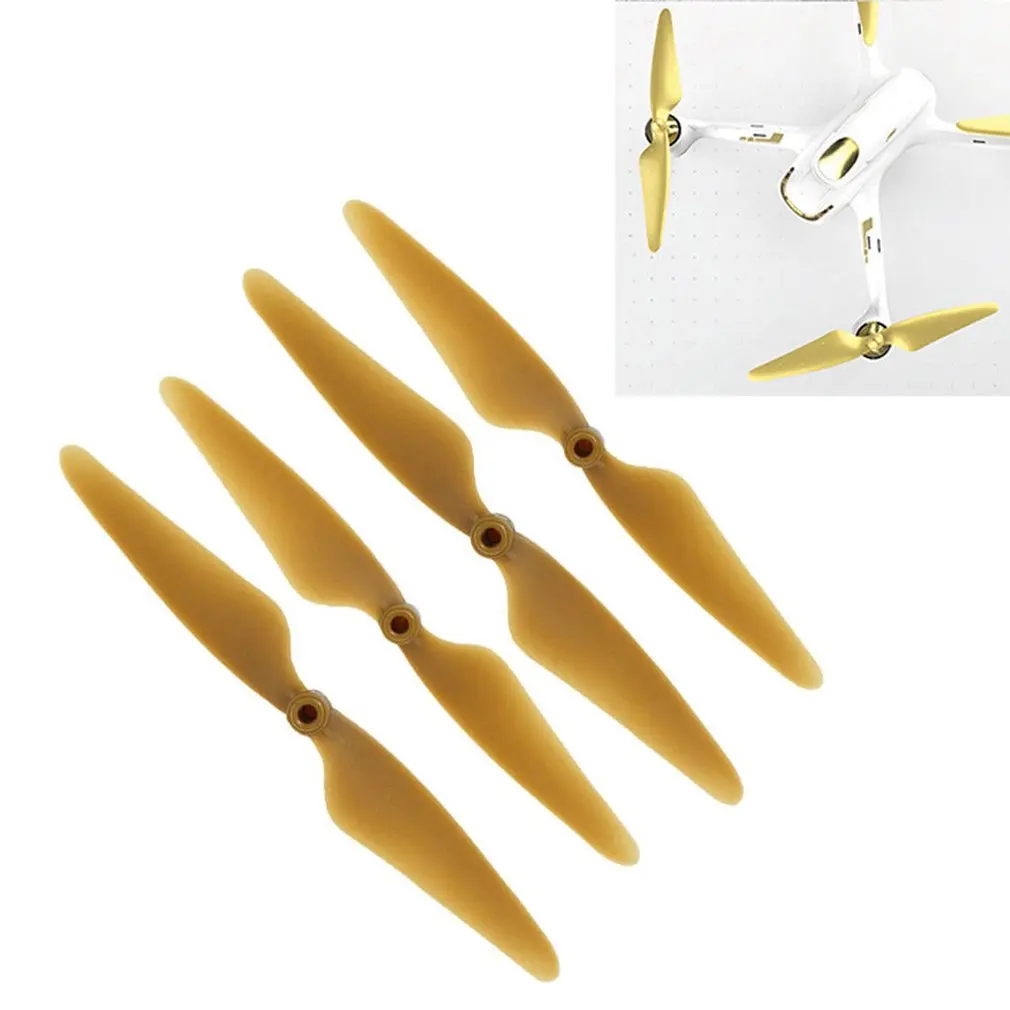 

4pcs CW+CCW Propellers Flexible Prop Blades Quick-release RC Drone Parts for Hubsan H501S RC Quadcopter Propellers