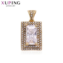 Xuping элегантный темперамент позолоченный с синтетическим кубическим цирконием кулон ювелирные изделия подарок на День Благодарения S68-4-32895