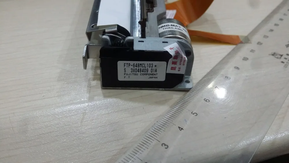 Impressora de Cabeça de Impressão Original Impressora Térmica 112 Milímetros Núcleo New Ftp-648mcl103 - Imagem 5