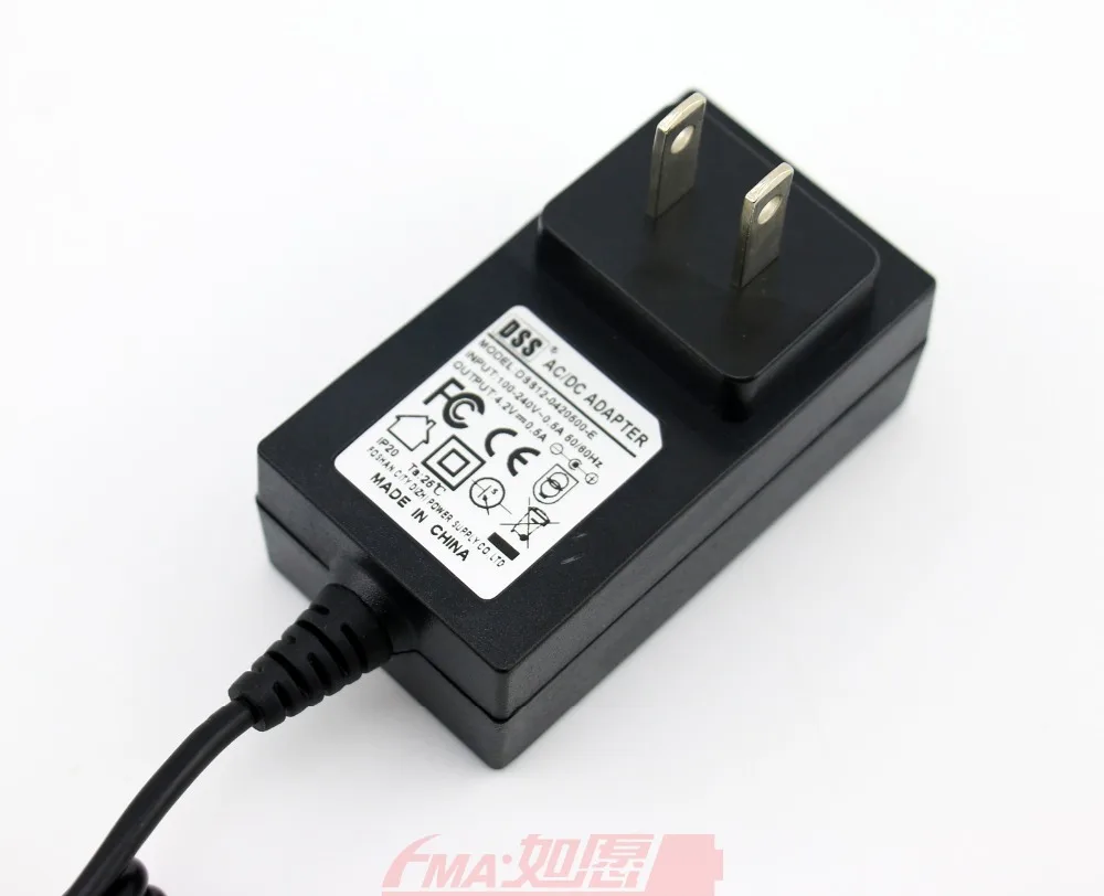 

50Pcs Intelligent Charger 4. 2V 500mA for 3.7V Li-ion Li-Po Battery DC5521 USF