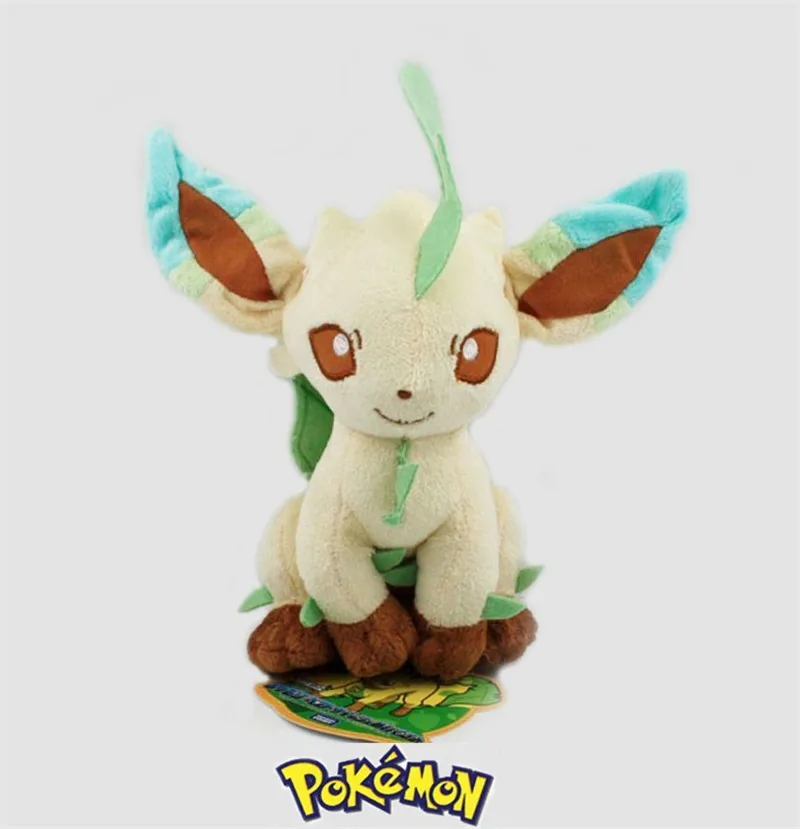 20-23 см сидя Umbreon Eevee Espeon Jolteon Vaporeon Flareon Glaceon Leafeon плюшевая игрушка-животное мягкие куклы - Цвет: Синий