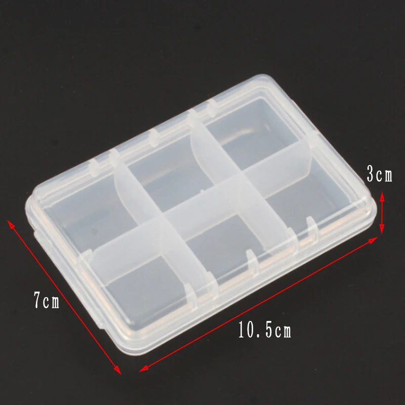 10 Compart mentsfishing tackle box for fishing accessories fishing lure Hook Bait Storage Wholesale 1Pcs Adjustable Plastic