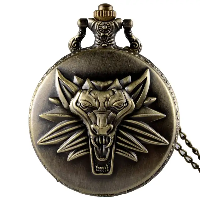 New Arrivals Fashion The Witcher 3: Wild Hunt Quartz Pocket Watch Classic Men Wo New Arrivals Fashion The Witcher 3: Wild Hunt Quartz Pocket Watch Classic Men Wo
