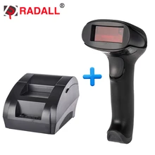Hot-sale! Supermarket thermal receipt printer 58mm thermal printer 58mm Barcode Scanner RD-5890K + RD-2013 цена Hot-sale! Supermarket thermal receipt printer 58mm thermal printer 58mm Barcode Scanner RD-5890K + RD-2013 цены онлайн