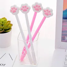 Горячие кавайные кошачьи лапы шариковые студенческие ручки Шариковая ручка школьные офисные принадлежности Обучающие канцелярские принадлежности