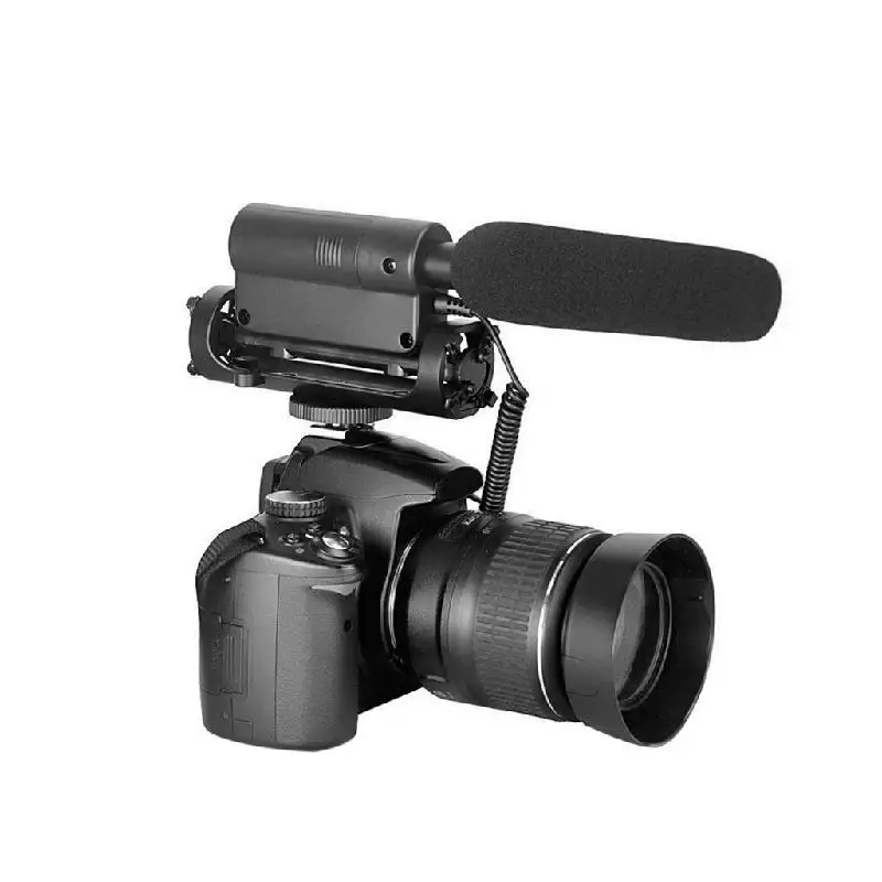

2019 NEW arrival AI-598 Interview Photography Mic Microphone Camera DV For Nikon Canon Sony