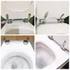 Toilet Seat Hinge 2pcs, Replacement Hinges For Toilet Seats Including Fittings Chrome Finished ► Photo 3/6