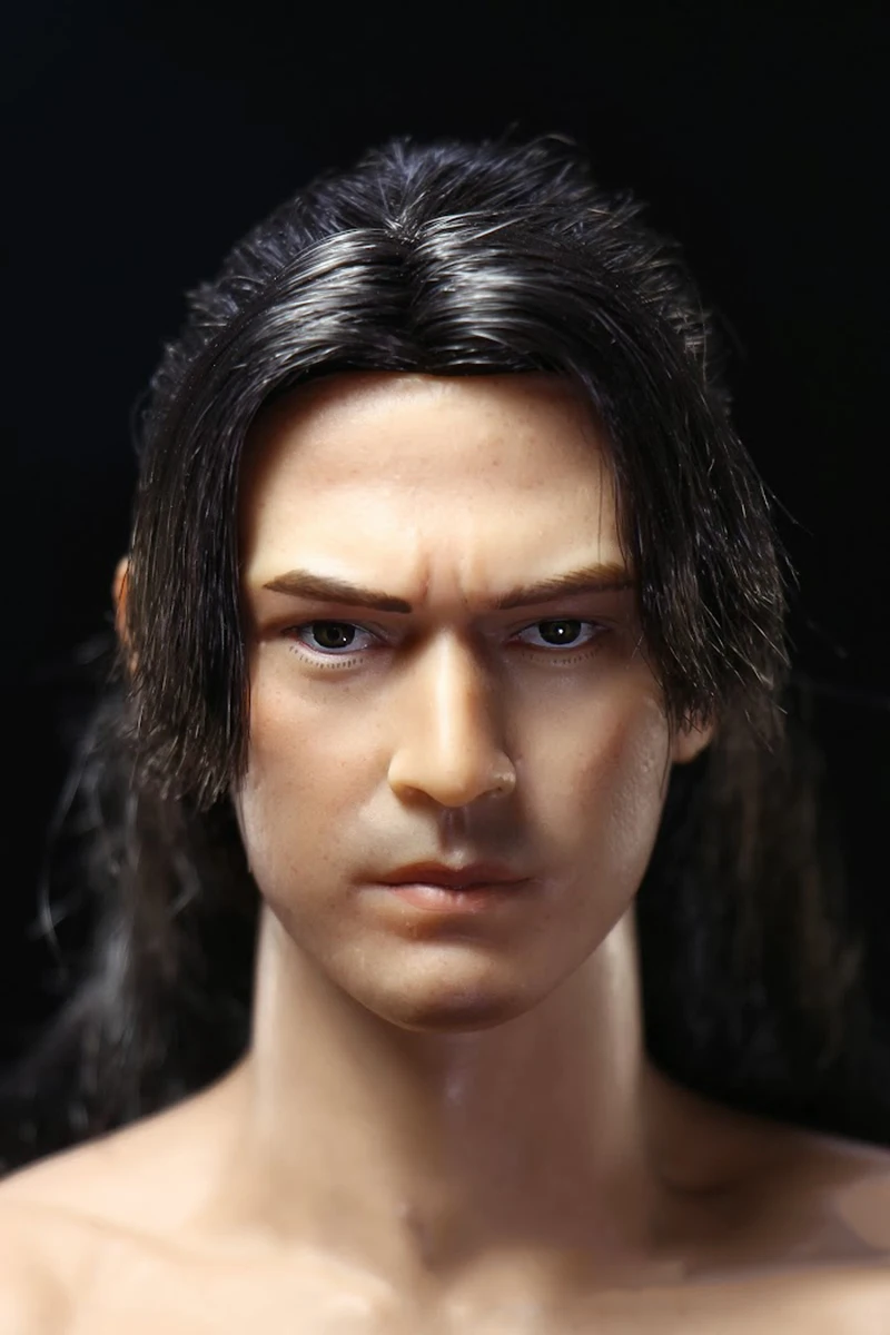 Стиль 1/6 весы Takeshi Kaneshiro Мужская голова лепить для 12 дюймов фигурки