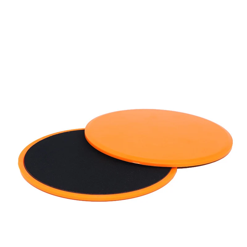 Скользящие диски слайдер фитнес диск ядро Упражнение скользящая пластина Йога тренажерный зал брюшной тренировки оборудование для упражнений - Цвет: Оранжевый
