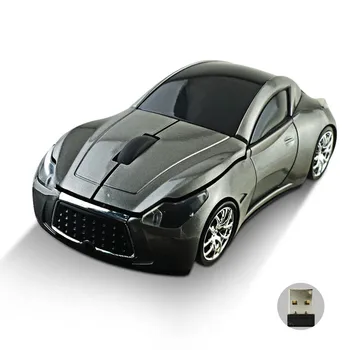 

2.4GHz Wireless Cordless Optical Mouse Car Shape Mice +USB Receiver for PC Laptop DU55