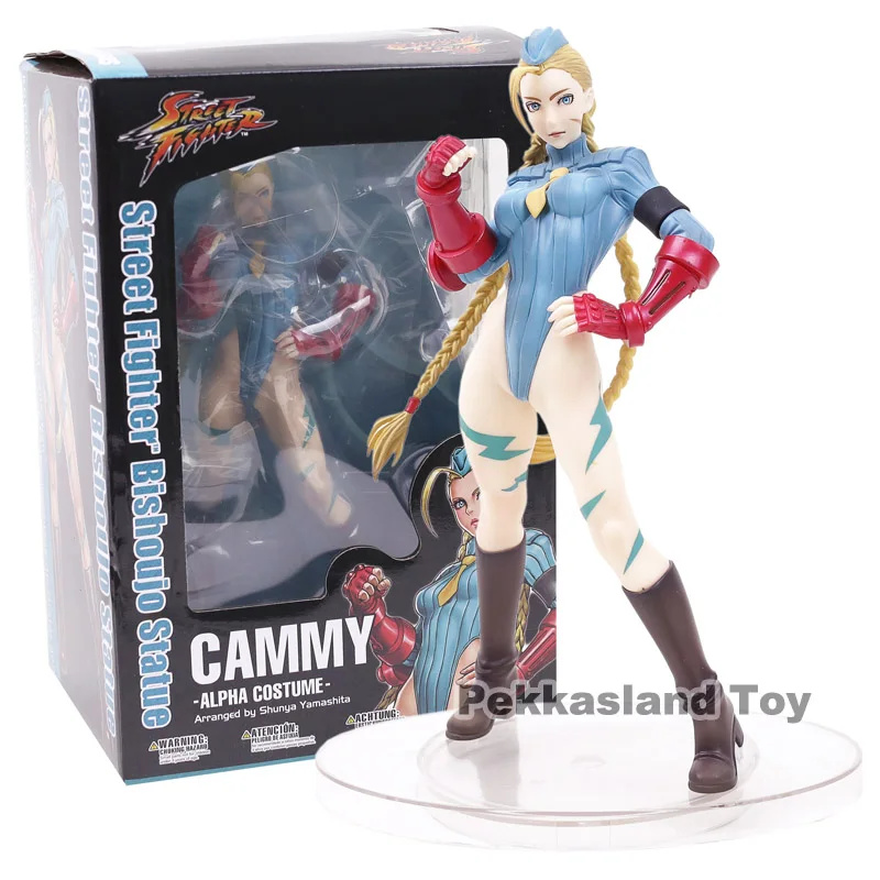 

Street Fighter Cammy Figure Killer Bee Cammy White Bishoujo Statue PVC Action Figure Toy Brinquedos