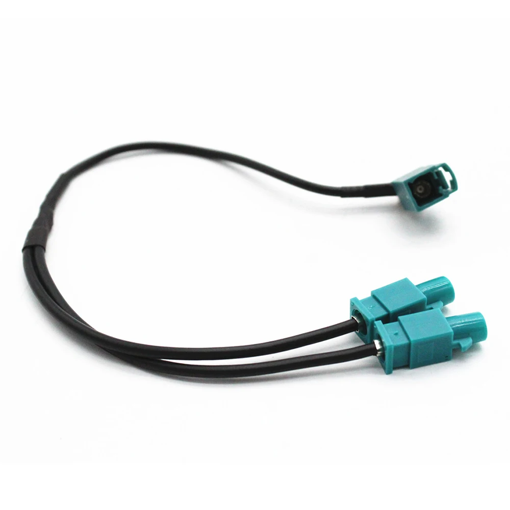 

AM/FM Radio Antenna Adapter Cable Connectors For Fakra Angle Connector - with 2 Pcs For FAKRA(Z) Plug For VW For SKODA For AUDI
