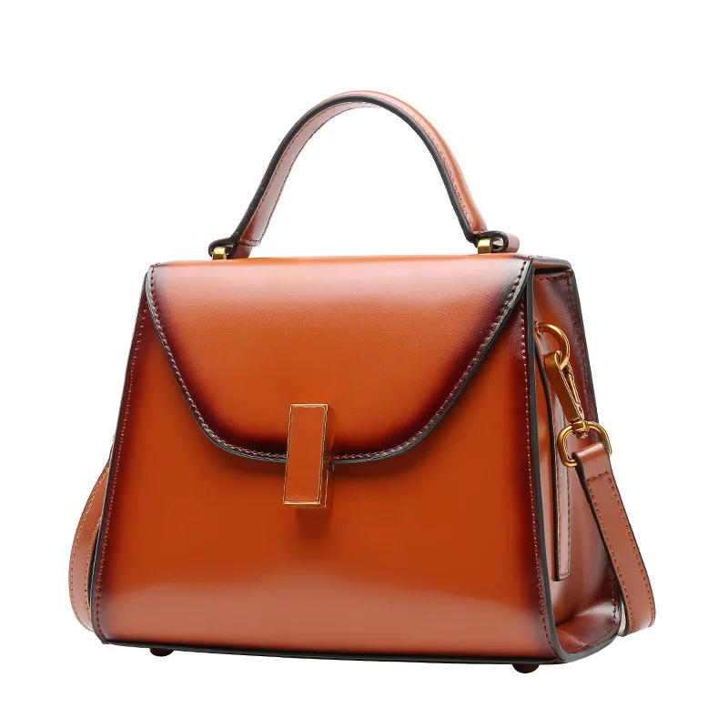 

2019 New Arrival Vintage women cross body bag Split Leather women shoulder bag Messenger Bags Lady Handbags Daily Causal Totes