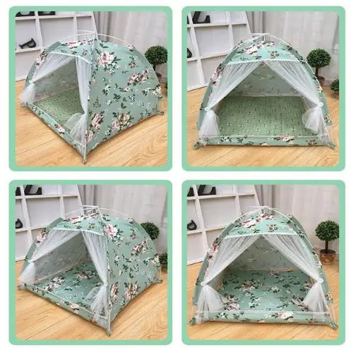 Free shipping washable Portable Foldable Pet Tent Playpen Outdoor Indoor Tent For Cat Small Dog Puppy Tents Cats Nest Toy House