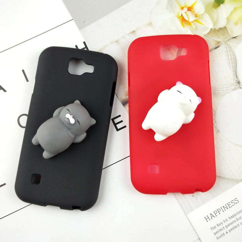 3D Cartoon Squishy Case For LG K3 Funny Cute Foot LTE K100 K100DS LS450 (only 3G ) TPU Soft Cover |