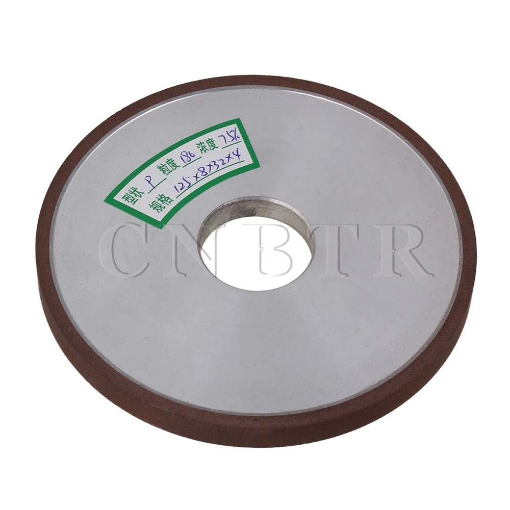 

CNBTR 125x8x32mm Diamond Straight Flat Disc Grinding Wheel #180 Grit Cutter